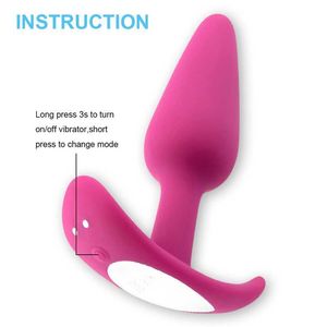 Vibromasseur sans fil APP pour adulte, gode à distance Bluetooth, Plug Anal, contrôle vidéo, Massage de la Prostate anale, chatte, jouets sexuels 231010