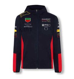 Ropa 2021 F1 Fórmula Uno Equipo Racing Ropa de trabajo Chaqueta casual con capucha para hombres Suéter y personalización de cachemira Mismo estilo VFRF