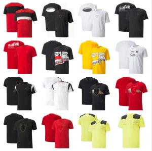 Apparel 2022 Formule One Team Tshirts F1 Racer Motorsport Shirts à manches courtes Fans de course Tshirts d'été Plus taille
