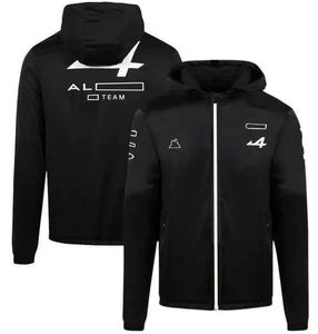 Vêtements 2022 Nouvelle veste de costume de course Team F1 coupe-vent et chaude avec la même personnalisation des vêtements