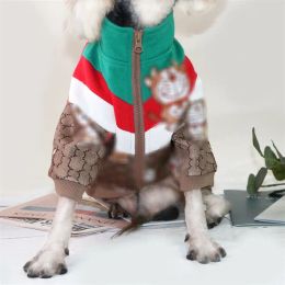 Apparel Classic Letter Modèle Designer Dog Veste Couche d'hiver chaude pour animaux de compagnie pour petites races, Colat Temps PS2265