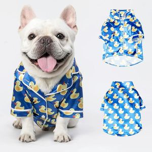 Kleding Hondenkleding Huisdier Katten Yorkies Shirt Pyjama Franse Bulldog Cachorro Corgi Chihuahua Pommeren Mopshond Spitz Kleine honden Gratis verzending