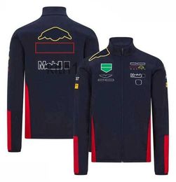 Ropa F1 Fórmula 1 Uniforme del equipo Fan de los hombres Uniforme de carreras Chaqueta con cremallera personalizada Suéter deportivo informal Suéter cálido XXXP