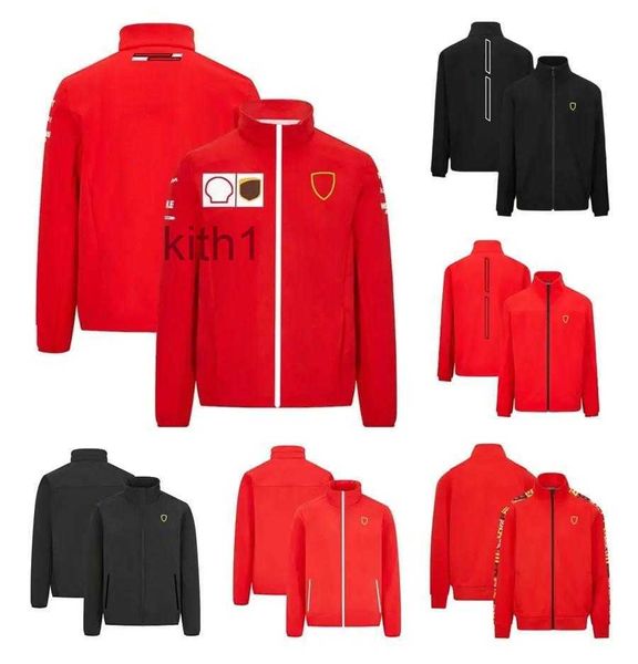 Vêtements F1 Veste Formule 1 Team Racing Costume Automne Hiver Hommes Zip Up Sweat À Capuche Sports De Plein Air Pull Chaud Veste Casual Plus Taille Personnalisé TGJ4