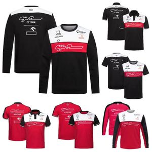 Kleding F1 T-shirt Formule 1 Racing Team Tops T-shirt Heren Zomer Jersey Poloshirts Autofans Sneldrogende Race Sport T-shirts met lange mouwen