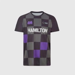 Kleding Nieuw 2021 jas racepak Formule 1 POLO Hamilton T-shirt sneldrogend korte mouw groot formaat kan worden aangepast257S
