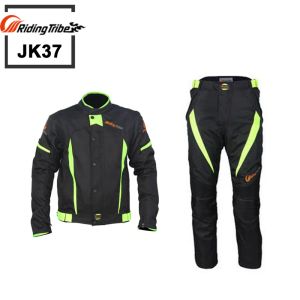 Apparel Riding Tribe Motorcycle Black reflecteren racen winterjassen en broeken, moto waterdichte jassen Pakken broek, JK37