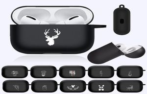 Apple luchthavens Pro a2084 a2083 zachte siliconen rubberen schaal Bluetooth draadloze headset shell bagagetas5096405