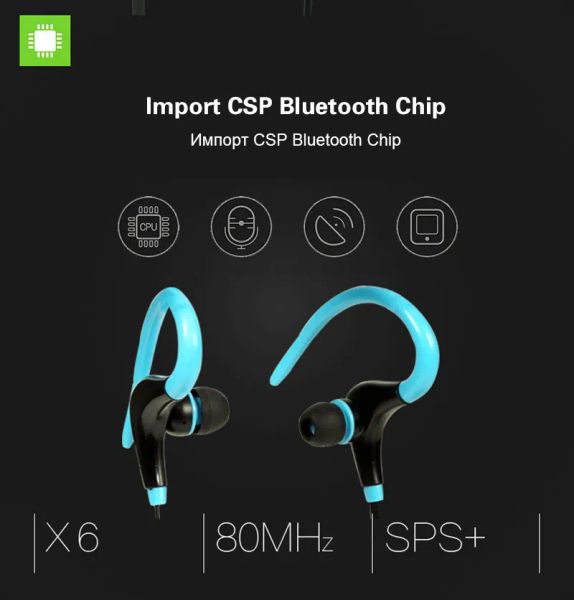 Apple Bt-1 Sports Bluetooth écouteur Mini V4.1 sans fil Crack casque écouteurs main libre casque universel pour téléphone tablette PC avec boîte Packag