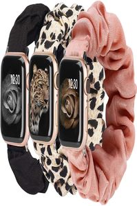 Apple Scrunchie Elastic Watch Band Riem met IWatch 7 6 5 4 3 2 1 SE1238596