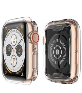 Apple Watch 4 Case met buit in TPU -schermbeveiliging rond beschermende cases HD Clear Ultrathin Cover voor Apple IWatch Series5039887