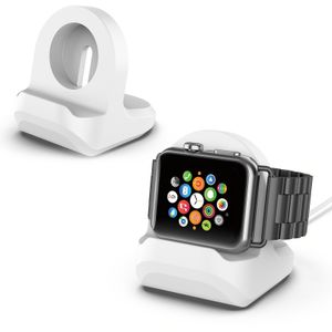 Apple watch Ultra 8 7 6 5 4 3 2 1 SE SE2 Apple Watch Charger Stand - Antislip siliconen dockhouder met geïntegreerde kabelbeheersleuf 45 mm 49 mm 40 mm