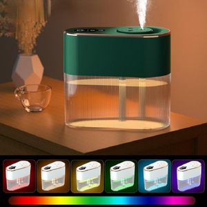 Appareils 2.2L humidificateur d'air sans fil grande capacité 4000mAh USB rechargeable atomiseur diffuseur d'arôme brume fraîche purificateur d'air Humificador