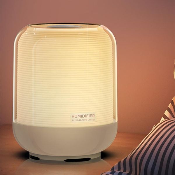 Appareils 3000ML Humidificateur d'air domestique Brouillard épais Double buse Diffuseur d'arôme ultrasonique USB avec lampe LED Brumisateur de grande capacité