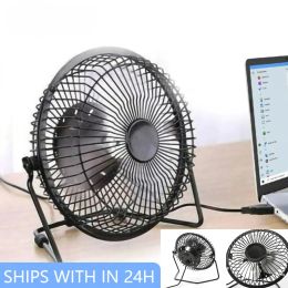 Appliances 4inch USB Strong Wind Silent Mini Fan Desk 360 graden roteerbare zomerkoeling Portable Fan voor laptop notebook ofiice