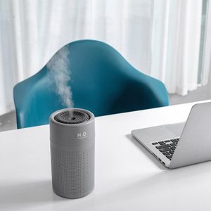 Electrodomésticos Humidificador de aire de gran capacidad de 750ml, difusor de niebla de agua con Aroma ultrasónico inalámbrico recargable por USB de 2000mAh, Umidificador de luz