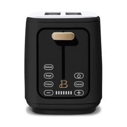 Appliances Beautiful 2 Slice Touchscreen Booster, Black Sesam door Drew Barrymore