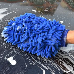 Appliances Car Wash Gloves Chenille Globe pluche vodden verdikte dubbelzijdige auto benodigdheden reiniging gereedschap auto -acessories auto details