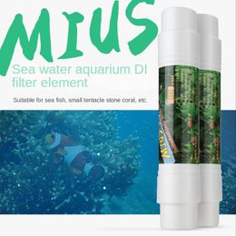 Appareils déionisés Filtre de résine Filtre à eau Délimination de la cartouche du purificateur d'eau TDS Aquarium Aquarium accessoires Filtre d'eau