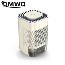 Appareils DMWD 800 ml Déshumidificateur MINI MINI Sécheur d'air Purificateur d'air absorbeur pour la chambre Ultraquiet 100V240V