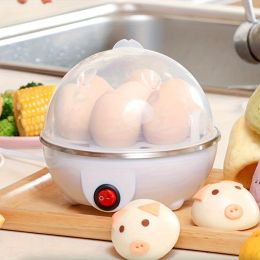 Appareils Cuiseur à œufs PUISSANCE AUTOMATIQUE OFF HOME Small 1 Person Multifisectal à œuf cuitcard Custard Bouilled Egg Machine Breakfast Artefact