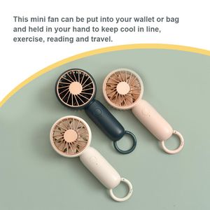 Appliances Mini Fan Summer Hand vastgehouden fan USB oplaadbare draagbare fans voor backpacken camping picknicking -studie koelventilatoren