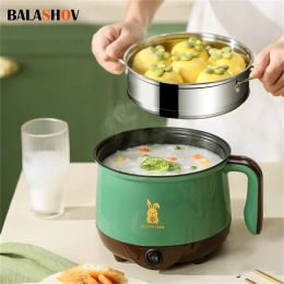 Appareils multi-cuisinières à riz électrique cuisinière antiadhésive chauffage de chauffage de chauffage électrique machine à double couche œufs cuits à vapeur poêle à soupe