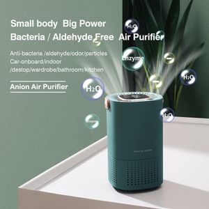 Appareils Purificateur d'air portable Ionizer Générateur négatif Générateur de cigarette Dépose des odeurs de fumée de cigare