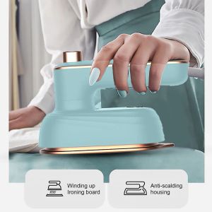 Appliances Professionele mini STEAM IRON Handheld draagbare reiskleding stoomboot natte droge strijken hine elektrische ijzeren stoomboot voor kleding