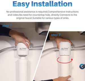 Appareils Remplacement du filtre à eau pour Althy WFS5300A sous l'évier à boire direct Connexion sous Counter Drink Water Filtration système