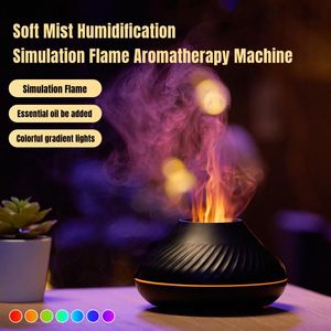 Appareils RGB couleur humidificateur d'air diffuseur d'huile essentielle pulvérisateur brumisateur aromathérapie diffuseur d'arôme désodorisant de voiture humidificateur à la maison