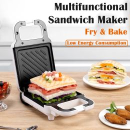 Appareils Sandwich Machine Petit-petit-déjeuner Mémale Machine Light Machine à frire Machine Multifonction Multifonction Chauffage Toast Pression Toother