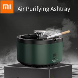 Appliances Xiaomi Mijia Multifunctional Smart Ashtray Household Rechargeable Removal Air Purification Hine Portable Cigar Ashtray