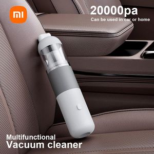 Appliances Xiaomi Nieuwe auto Vacuümreiniger draagbare mini handheld stofzuiger smart home auto dualpurpose mi draadloos 20000pa stofvanger