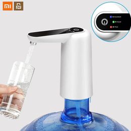 Appareils Xiaomi Dispensateur Automatique Mini Pumpe électrique à eau Pompe USB Dispensateur d'eau portable Dispensateur