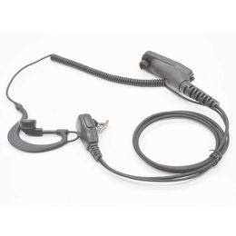 Applicable au Motorola XIR P8668 P8268 GP338D talkie-walkie gros bouton type de crochet d'oreille