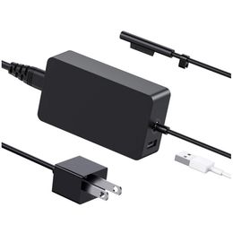 Appliquer l'interface magnétique de l'adaptateur secteur pour chargeur d'ordinateur portable Microsoft 65W