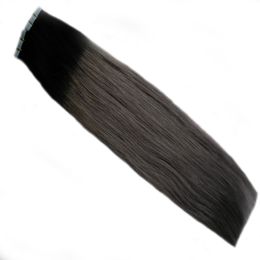 Toepassen Tape Adhesive Skin Inslag Haar Ombre Tape in Human Hair Extensions T1B / Silver Grey Extensions Blonde Tape Hair Extensions