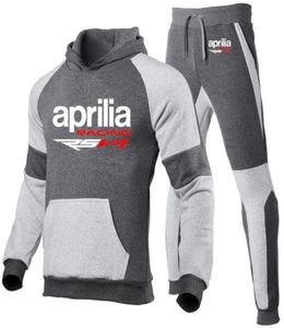 Aprilia Racing IG -kwaliteit RSV4 MEN039S Oodie en set Winter Casual Sportswear Sportswear 2 -piece SET54988282055820