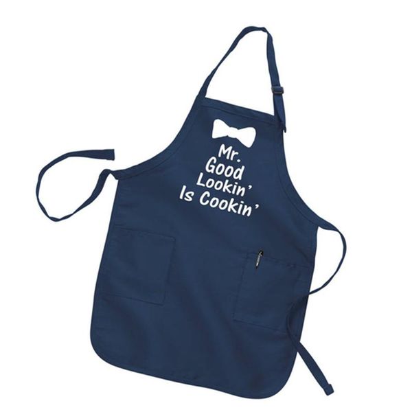 Tabliers Tablier de grillades personnalisé pour hommes papa personnalisé avec nom de famille réchauffement mariage fiançailles cuisine cadeaux drôles cuisiniers cadeau