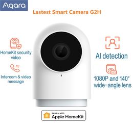 Aqara G2H caméra intelligente 1080P HD passerelle édition Vision nocturne Mobile pour Apple HomeKit APP Zigbee sécurité à domicile 4 couleur6500362