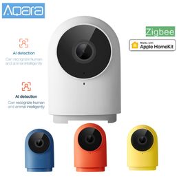 Aqara G2H Cámara inteligente 1080P HD visión nocturna móvil para Apple HomeKit APP monitoreo G2 H Zigbee cámara de seguridad inteligente para el hogar
