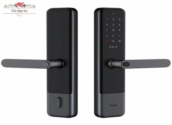 Aqara N200 Smart Door Lock Empreinte digitale Bluetooth Mot de passe NFC Déverrouillez Worksapple HomeKit Smart Link avec Doorbell avec Mijia 2012589104