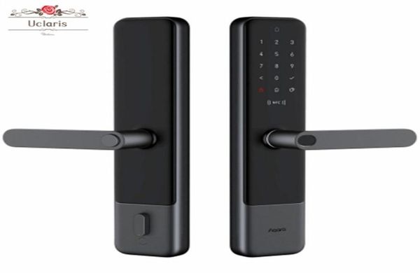 Aqara N200 Smart Door Lock Empreinte digitale Bluetooth Mot de passe NFC Unlock Worksapple HomeKit Smart Link avec Doorbell avec Mijia 2019949337