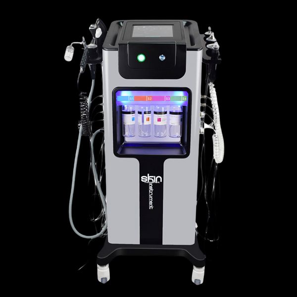 Machine à jet d'aqua peel machine à oxygène portable élimination des rides peau 8 en 1 machine de soins du visage nettoyage en profondeur