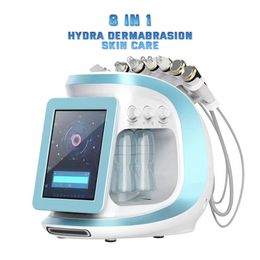 Aqua Skin Care Facial Peeling RF BIO Oxygen Jet Water Skin Scrubber Diamond Microdermabrasion Smart Ice Blue Machine