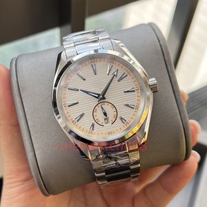 AQUA TERRA herenhorloge designer horloges omg hoge kwaliteit 300m 007 horloges rubberen band 41 mm aaa luxe polshorloge 2813 AAA-beweging origineel waterdicht saffier