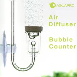 Aquapro luchtdiffuser verstuiver bubbel tegenste steenslagklep voor aquarium vissentank mini nano -generator zuurstoffilterpomp