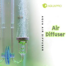 Difusor de aire de Aquapro para Aquarium Fish Tank Mini difusor de aire Contador de burbujas Refinador de oxígeno Válvula muda Nano Válvula