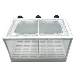 Aquarium Visteelt Fokker Box Babybroederij Isolatie Netto Tank Incubator Opknoping Accessoire Benodigdheden 240226